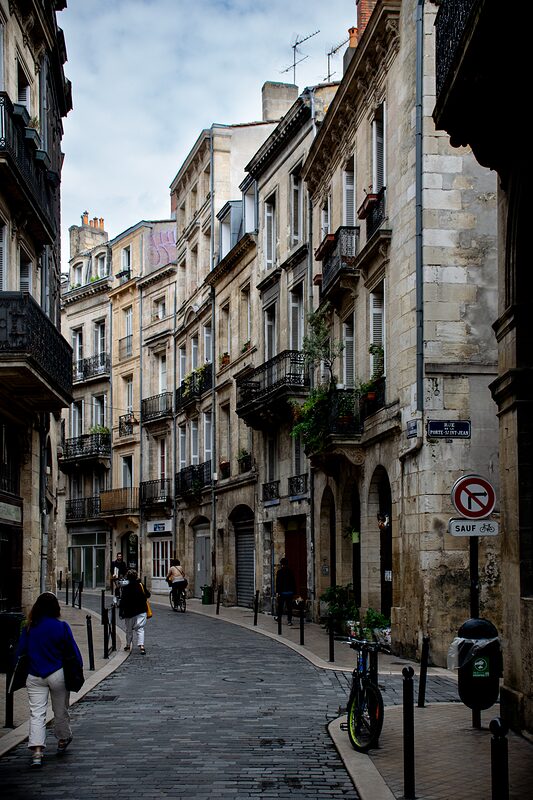 Rue de la Rousselle à Bordeaux, 2019.